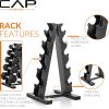 CAP Barbell Dumbbell Set with Rack - Image 5