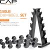 CAP Barbell Dumbbell Set with Rack - Image 6